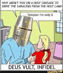 Rallying people for the crusade
