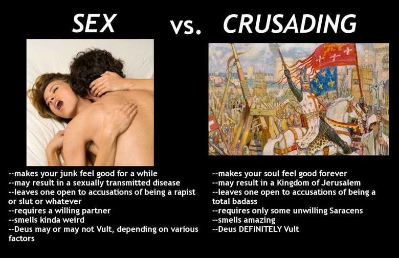 Reasons to Crusade