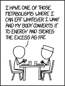 When they don't know why they are fat