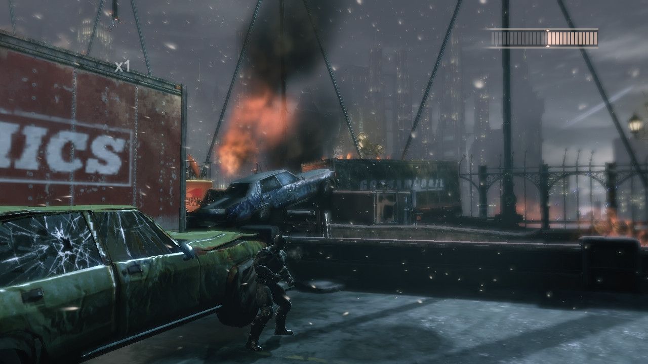 How huge are the cars in Gotham!?
