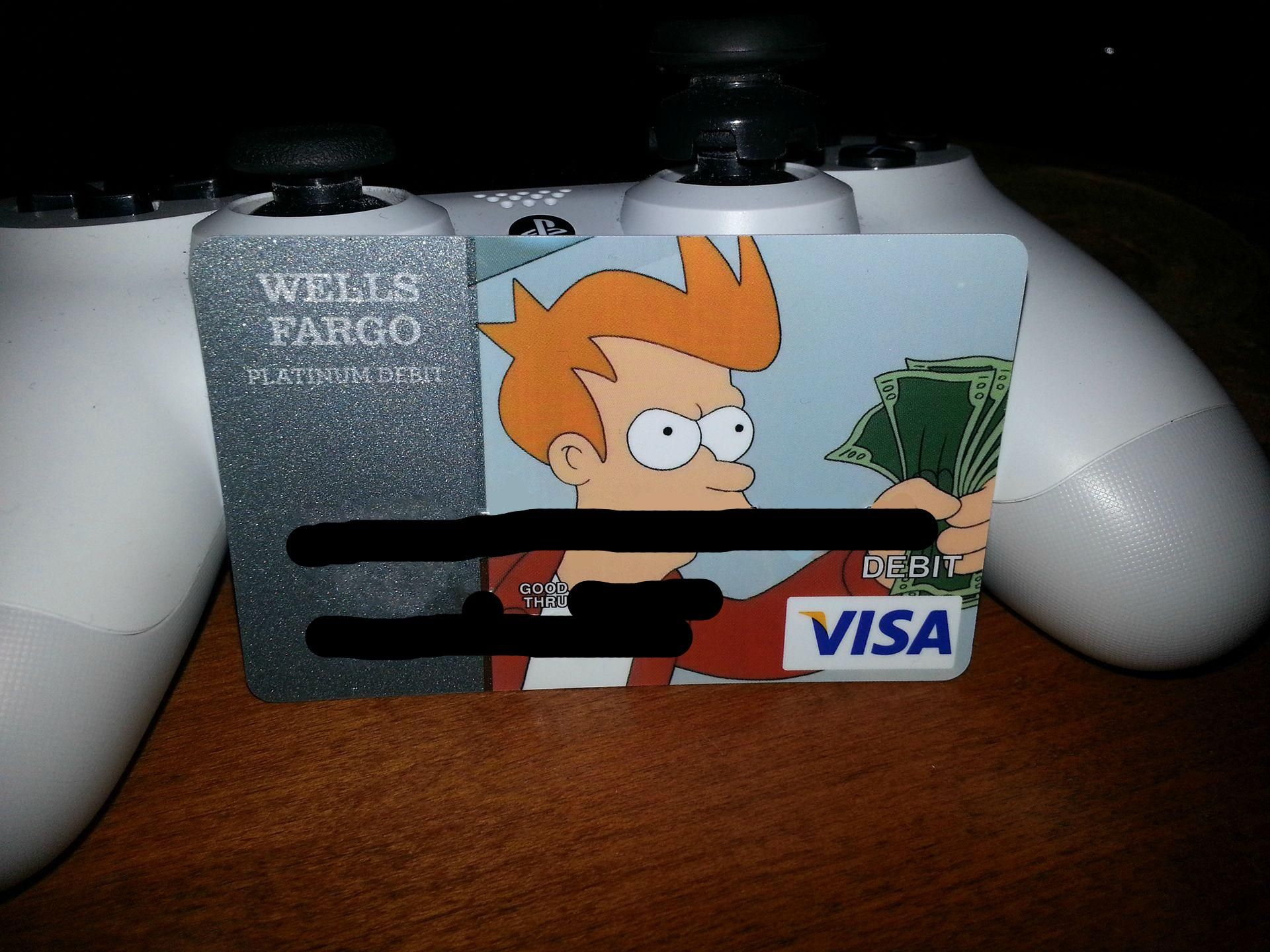 My Bank Finally Accepted My Card Design!