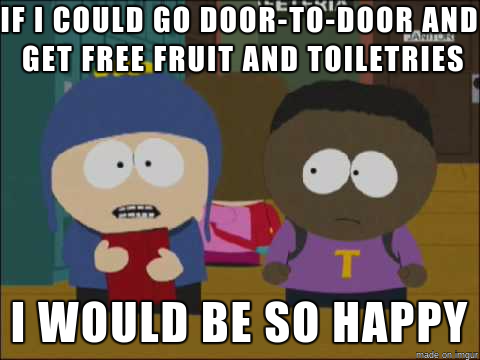 As a young adult reading all this talk about giving away toothbrushes and fruit for Haloween.