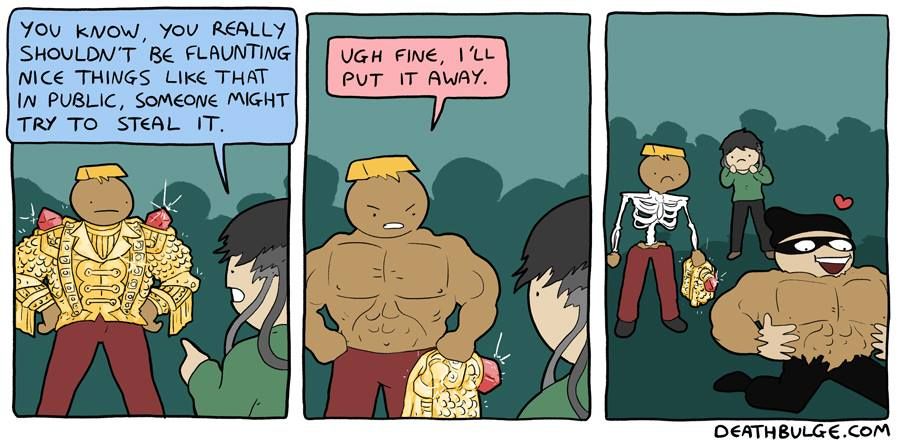 Bones > flesh