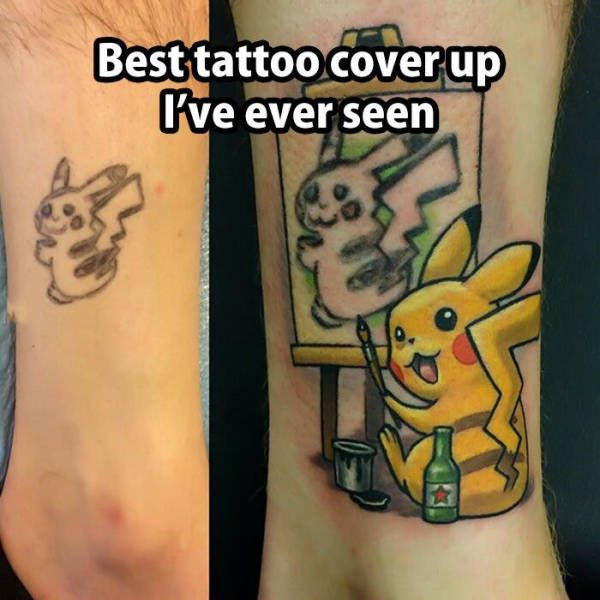 Best Tattoo Cover Up I'have Ever Seen