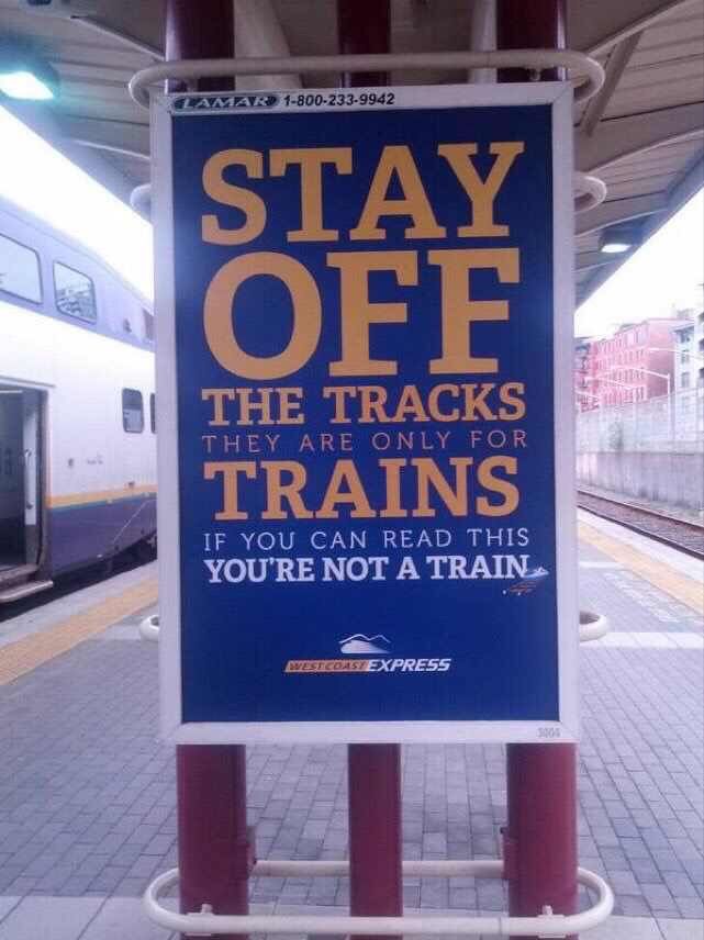 But I want to be a train!