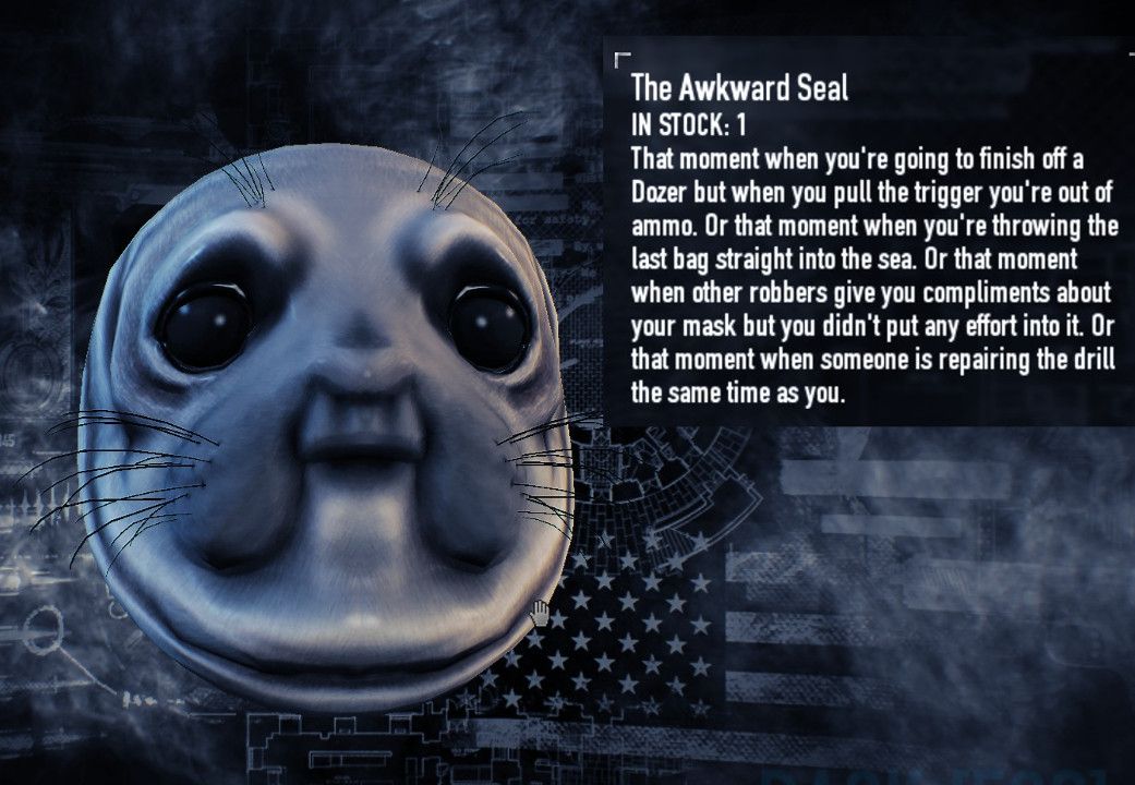 PAYDAY 2 masks keep getting better