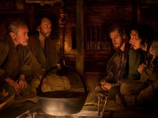 Andrew Garfield and Adam Driver in Martin Scorsese's Silence