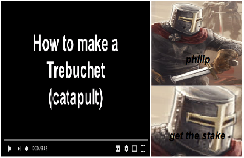 An attempt to undermine the magnificence of a trebuchet