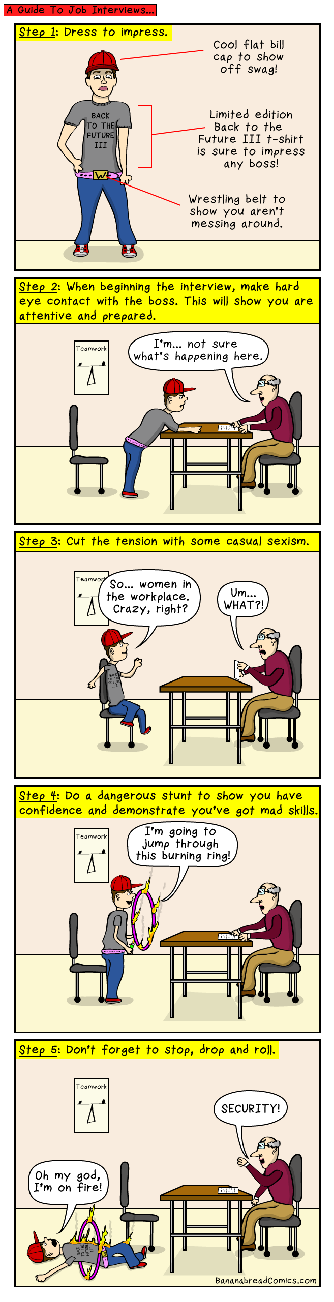 You'll want to see this before EVER going to another job interview!