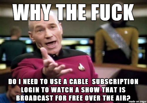 I am looking at you ABC and FOX.
