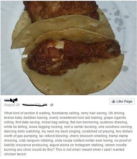 chicken tacos