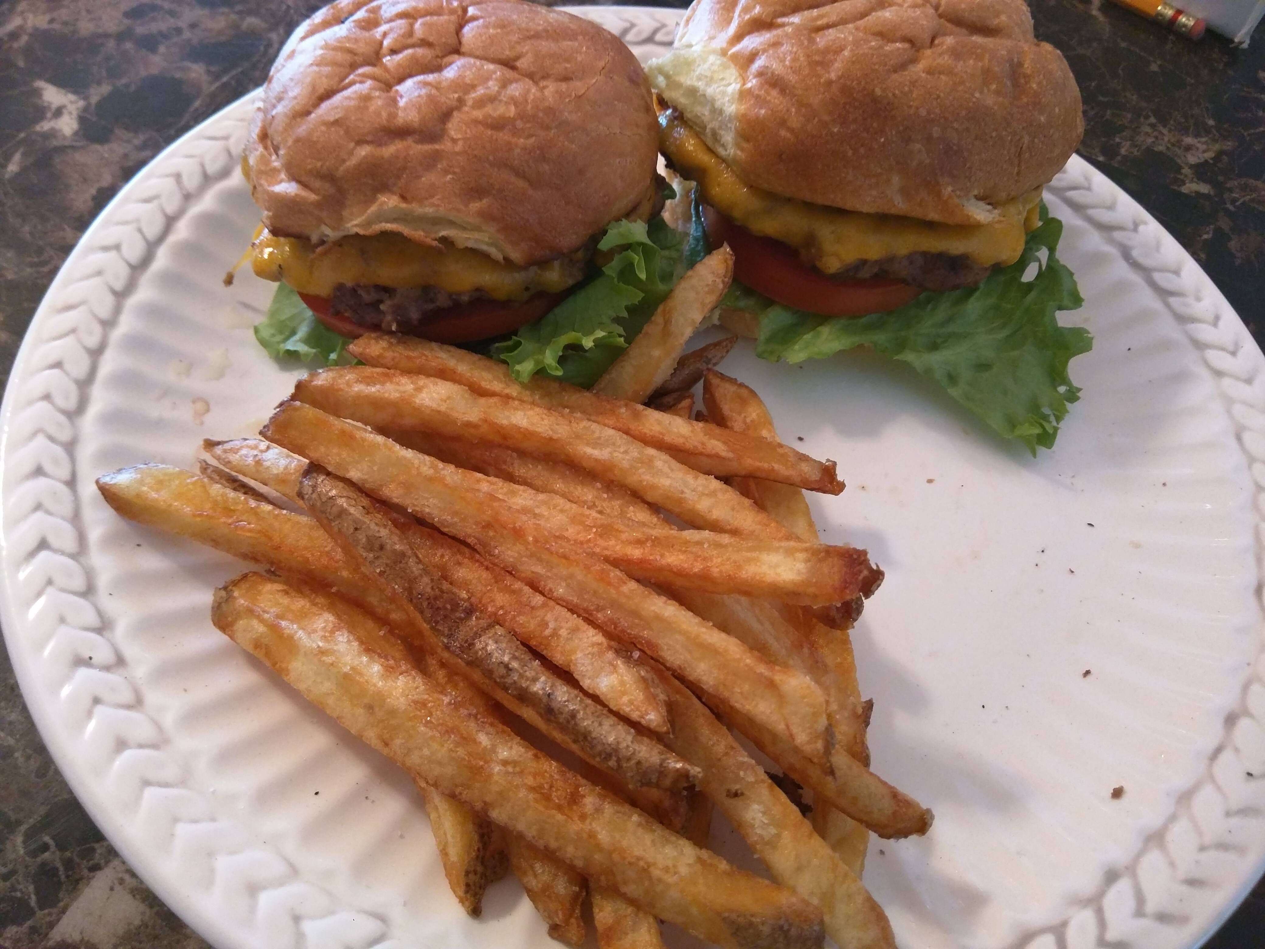 Burgers and Fries