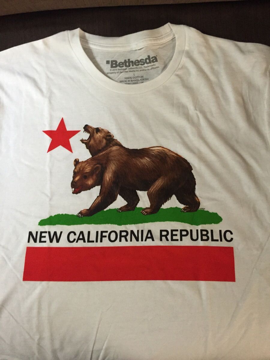 Living in California, I get a lot of weird looks when I wear this shirt.
