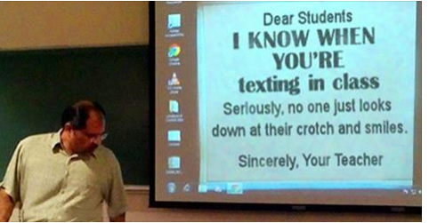 This teacher is smart!