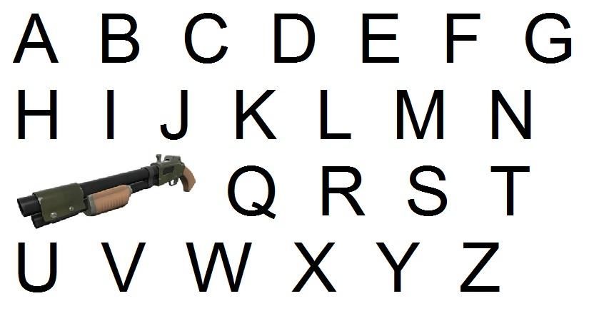 TF2 alphabet