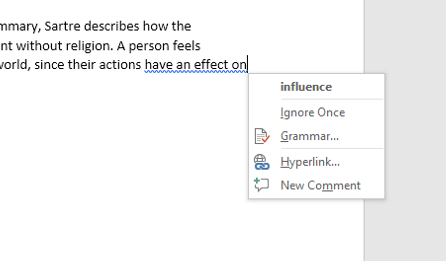I'm trying to add filler to my paper; I don't need you shortening it, Microsoft Word