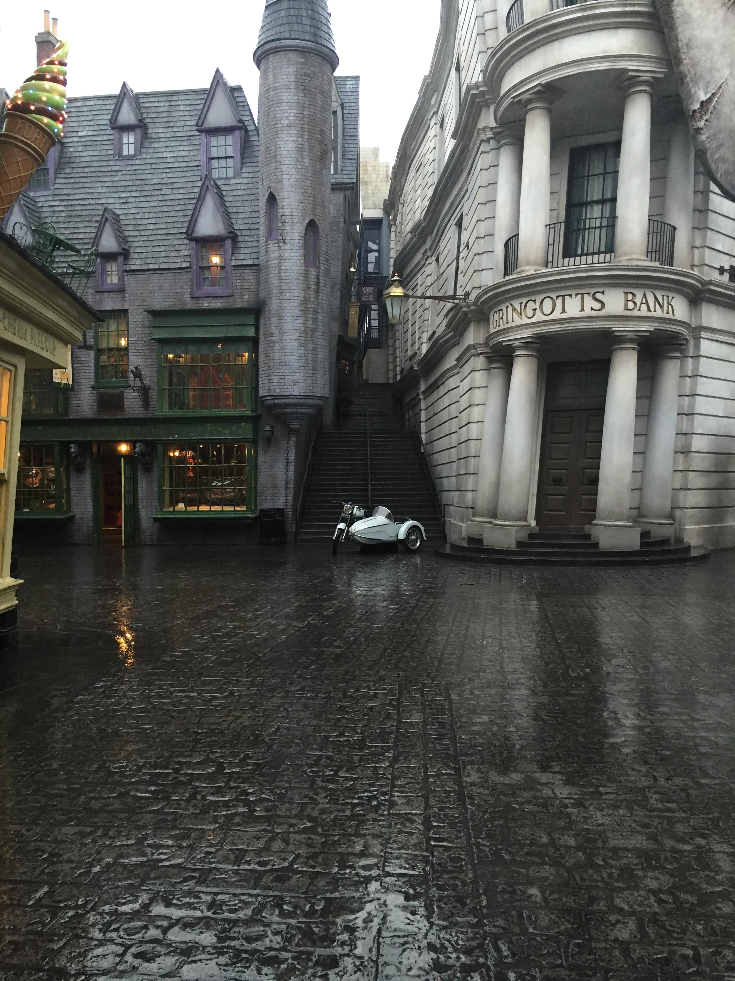 A Rainy Morning In Diagon Alley