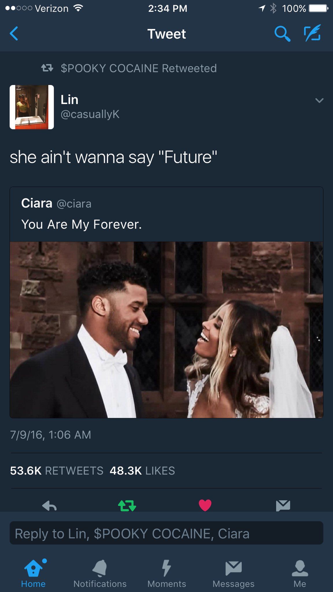 Whenever Future won't, Russell Will Son