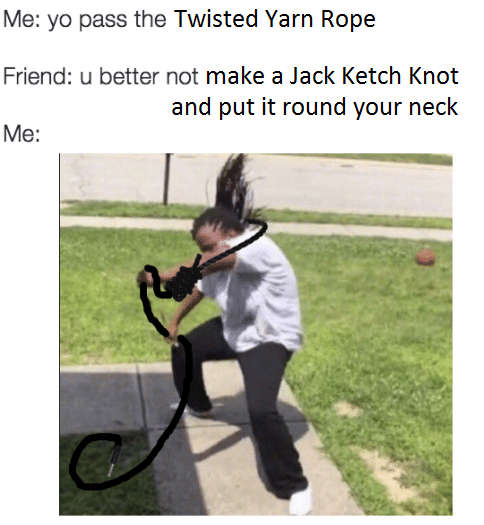 I'll just let this joke hang here for a while...