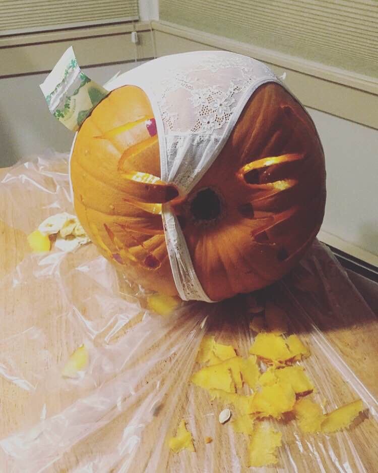 Just a slutty pumpkin