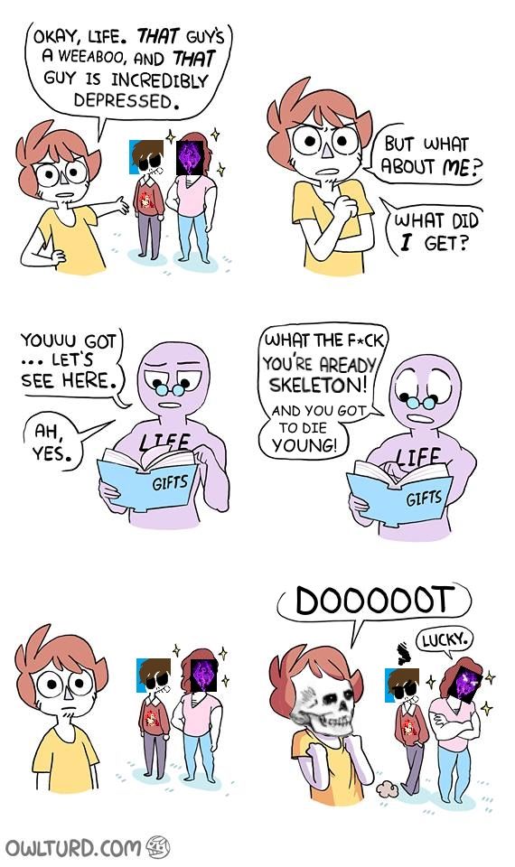 Some top quality Owlturd OC that has multiple HL references in it