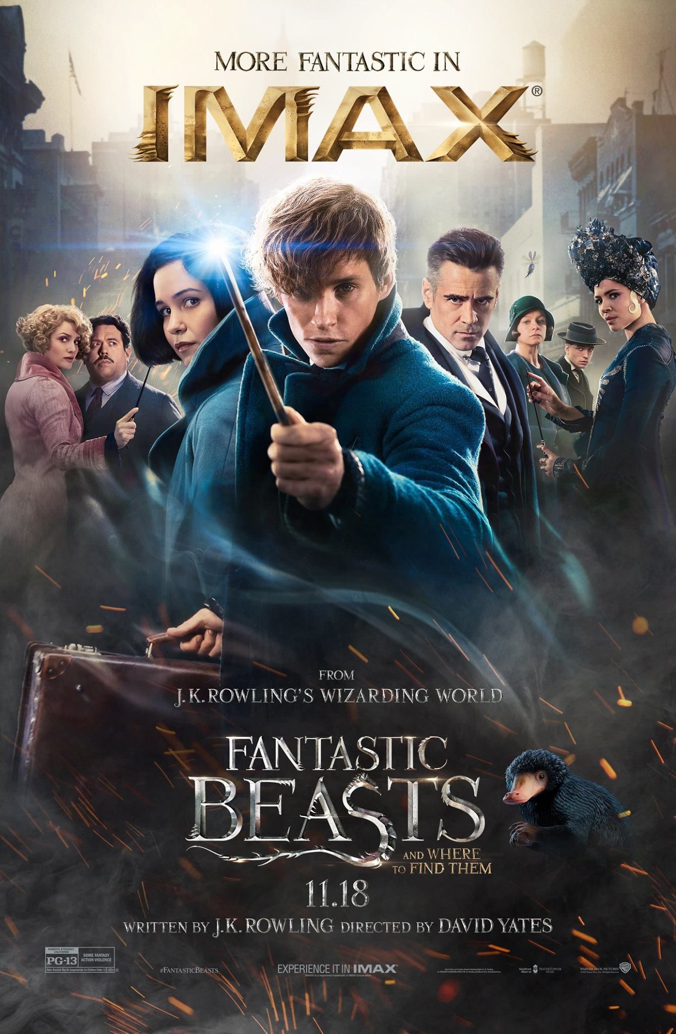 Official IMAX Poster for 'Fantastic Beasts and Where To Find Them'