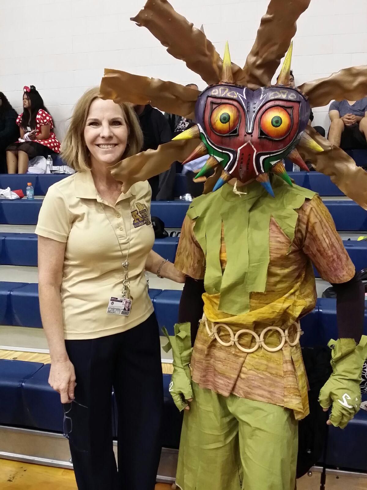 Absolutely amazing Skull Kid costume from a high school senior for spirit week.