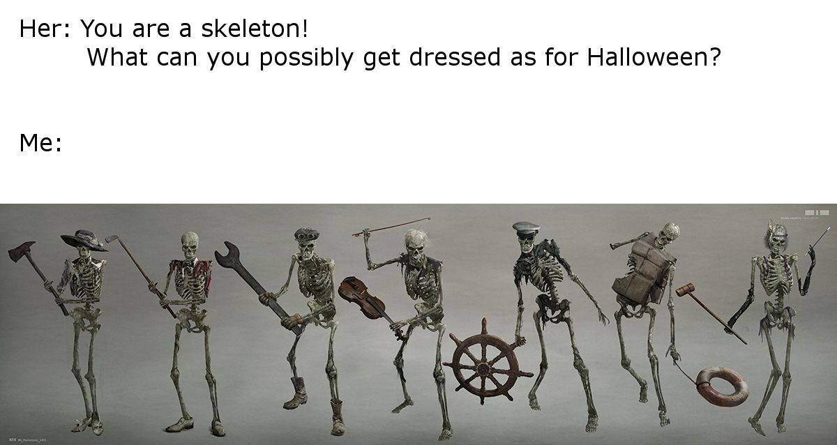 The sp00ky season's ending. Might as well OC.