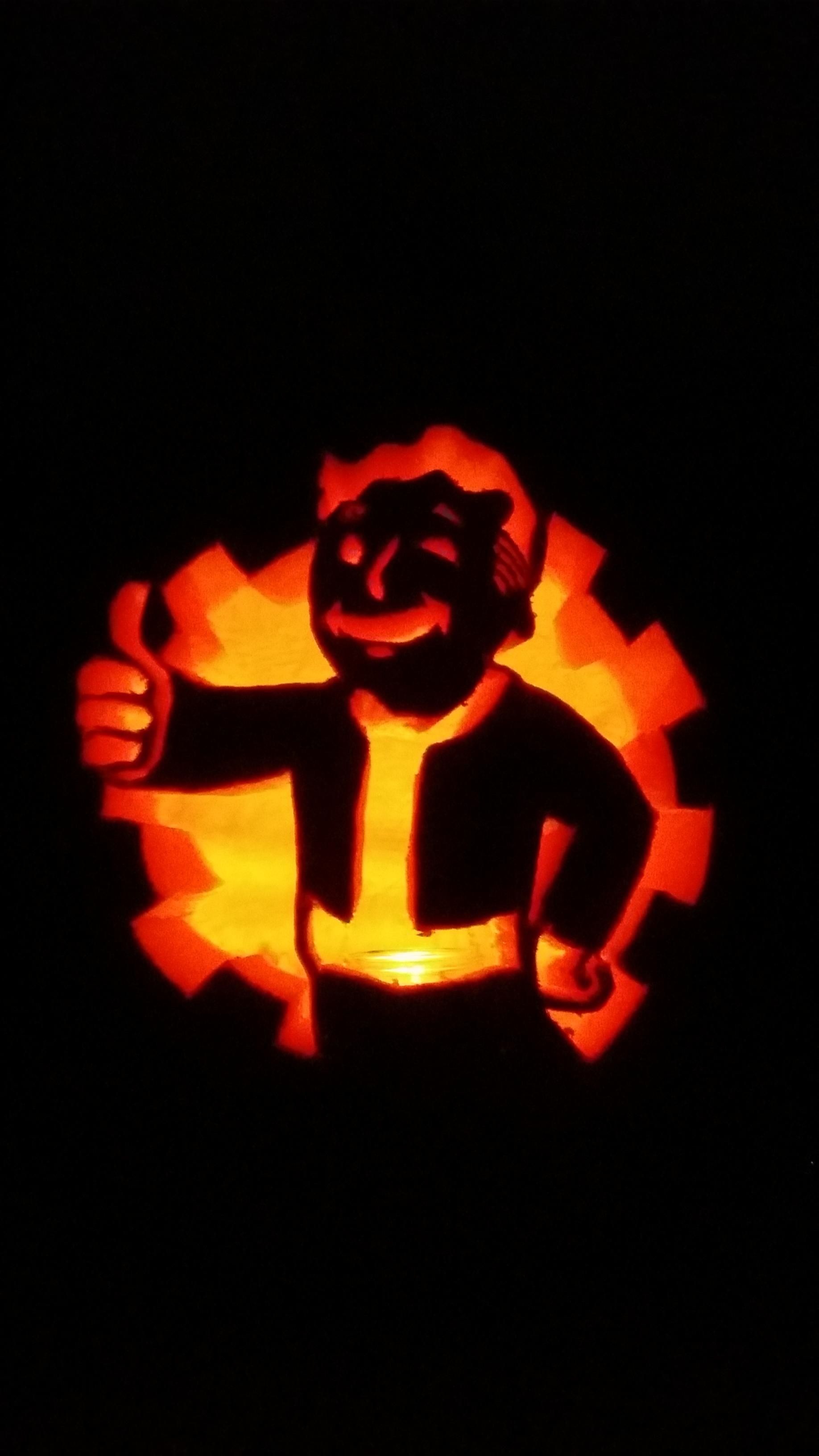 My Fallout pumpkin