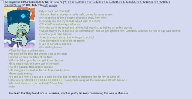 Anon likes trains