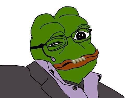 I share one of my rare pepes with you commoners