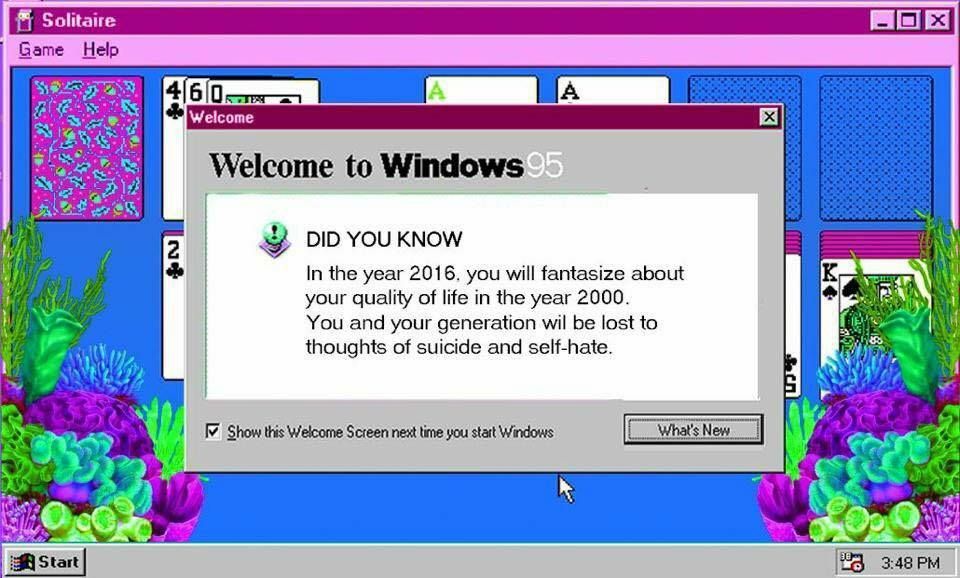 Windows knew :(