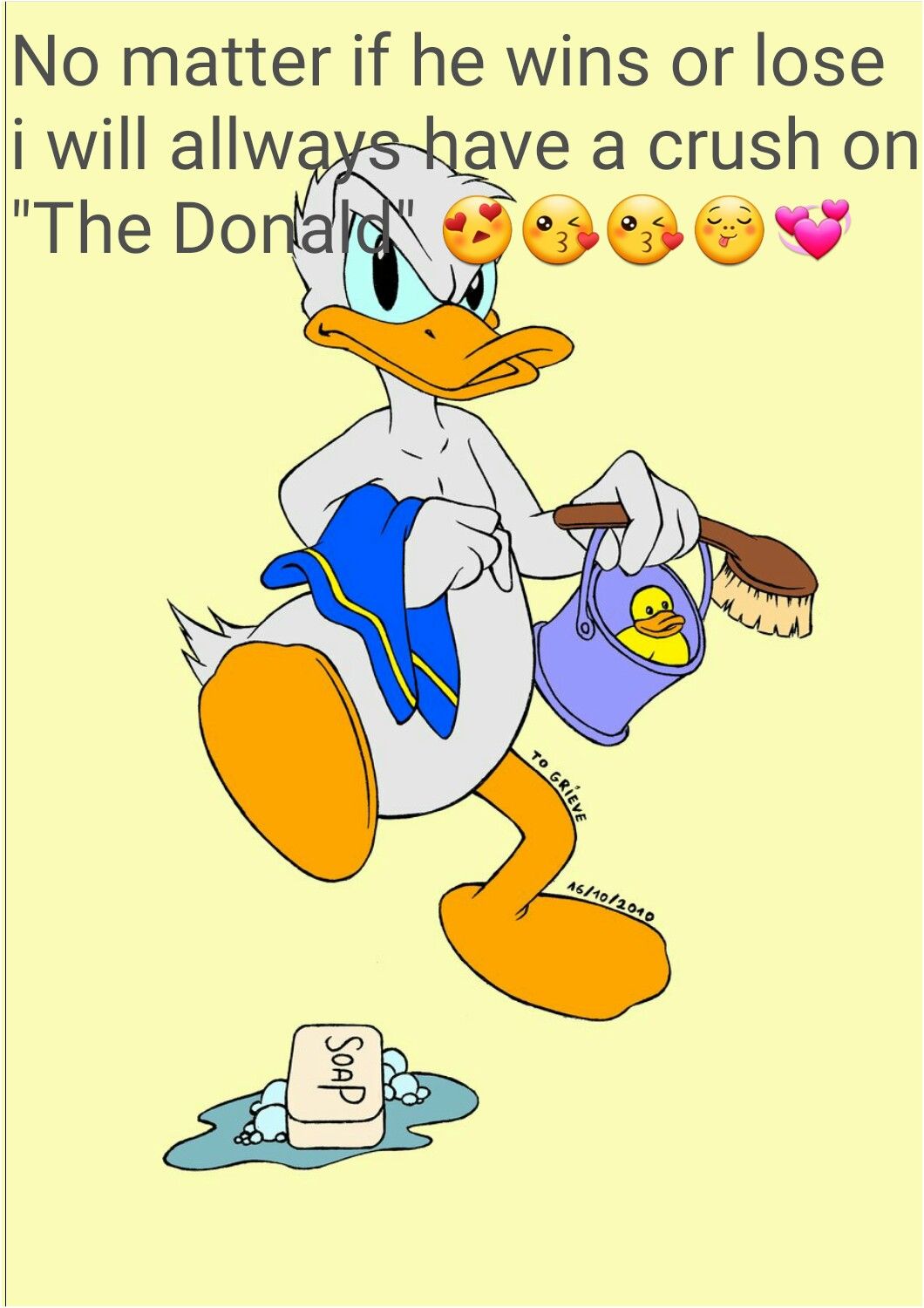 Upvote or the Donald will die in his sleep tonight