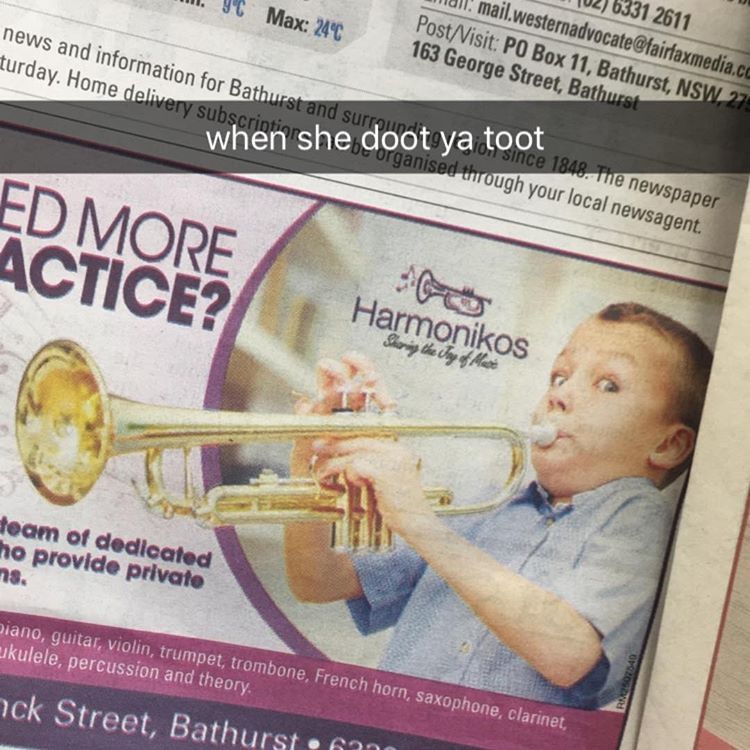 and you show her your bone