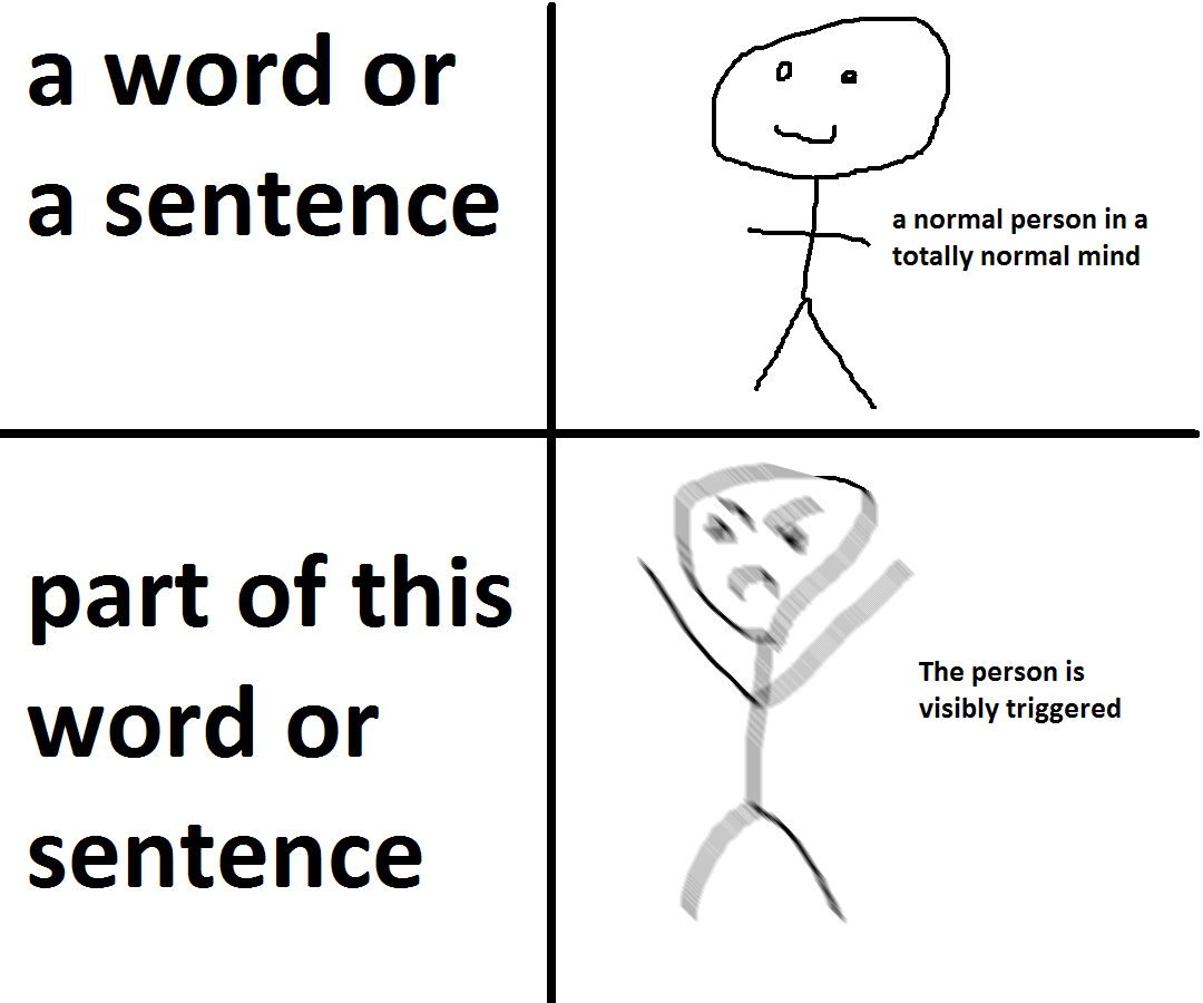 please don't be trigGAYred by any hidden meaning in this title