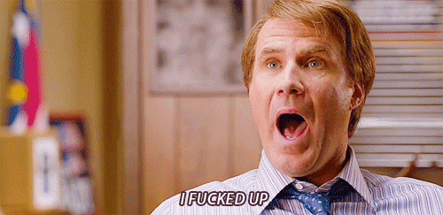 Me when I shitposted one too many times
