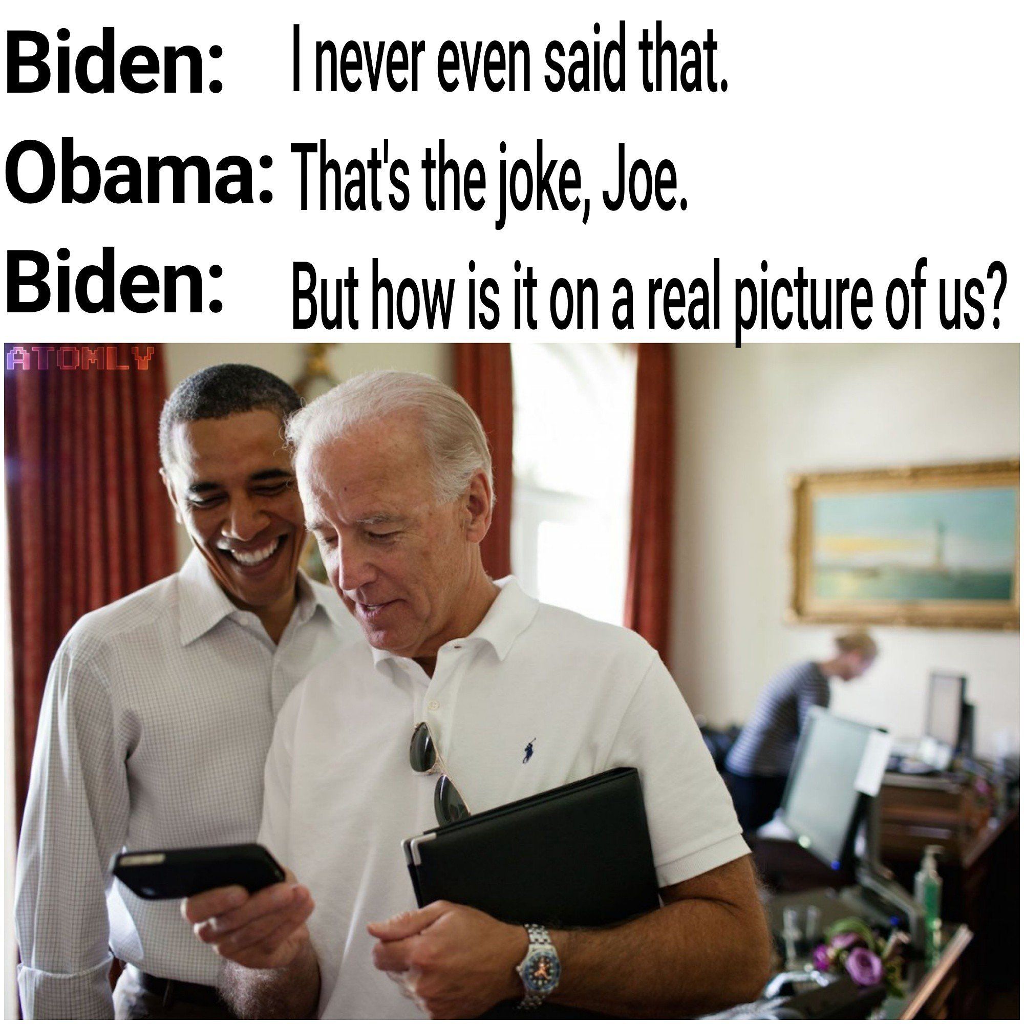 It's called a dank meme, Joe
