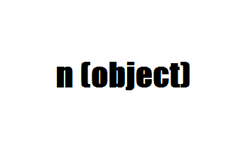 If I had n/2 objects for every gender there was