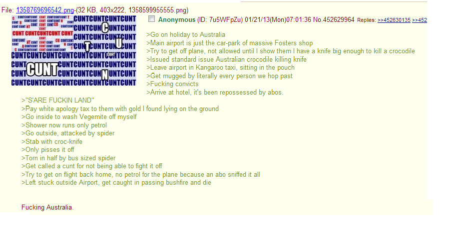 a heads up to those wanting to visit straya
