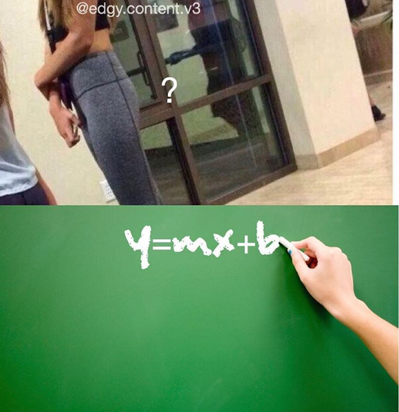 F*ck that linear shit, Its all about that y=x^2 booty