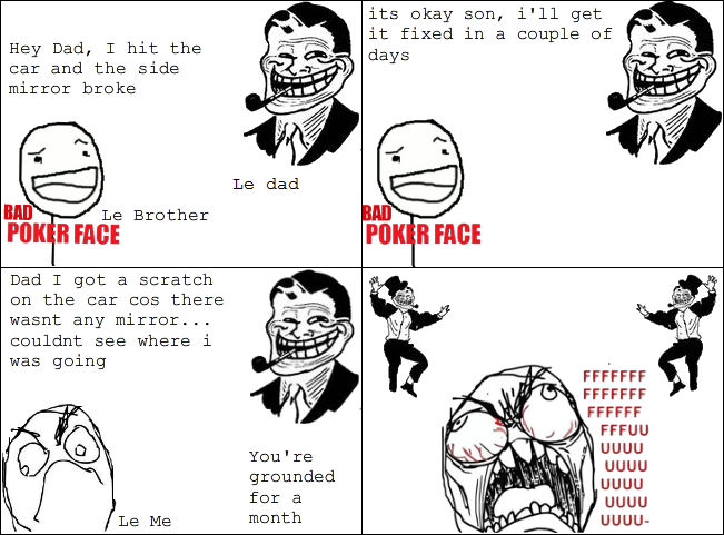 Dad used troll... it's super effective
