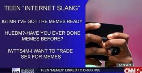 Dam teens and their stupid abbreviations