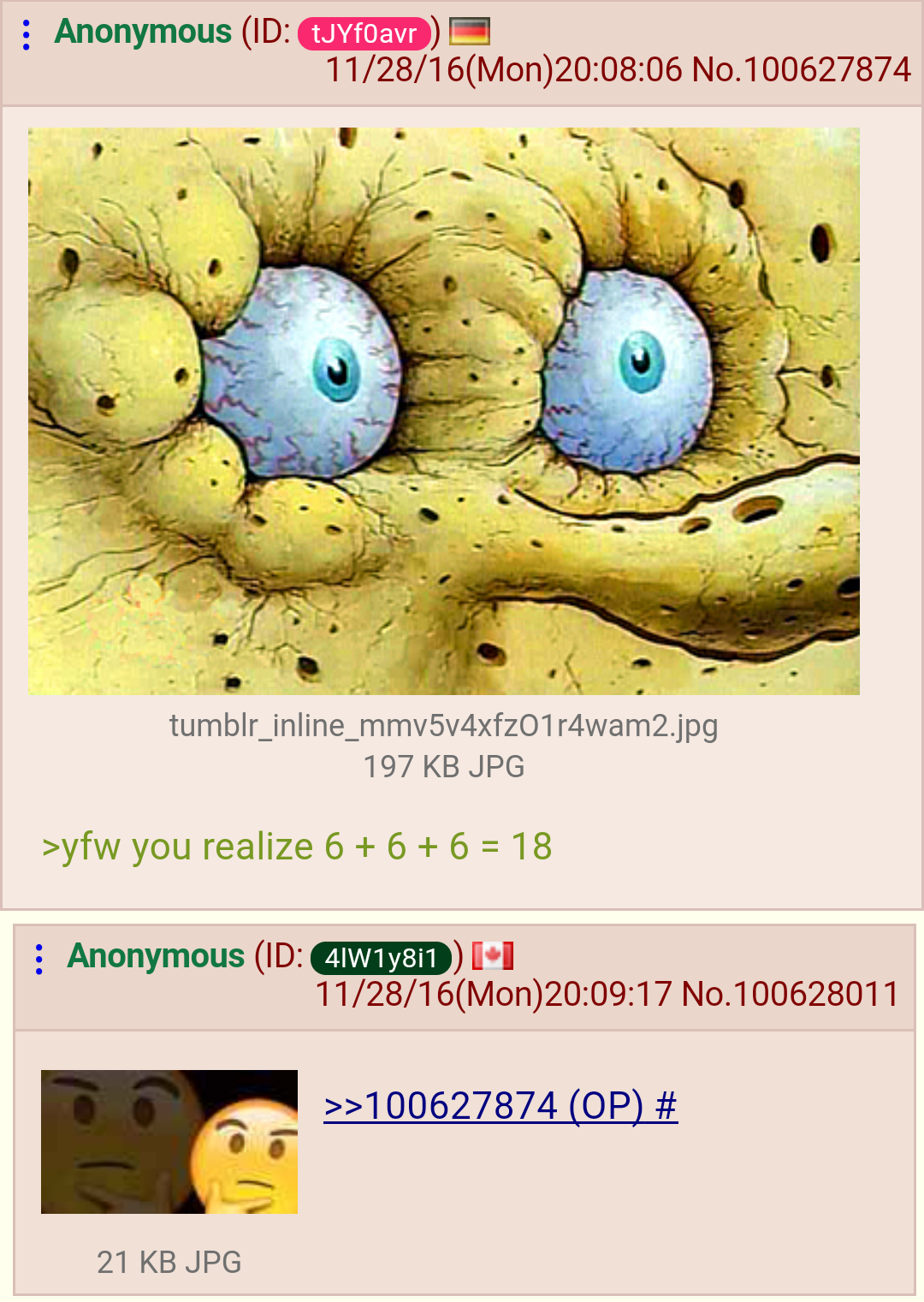 Germanon has an eye opener