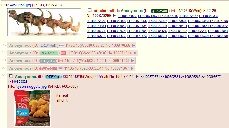 Evolution = Confirmed