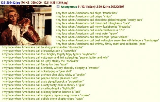 Anon translates American English