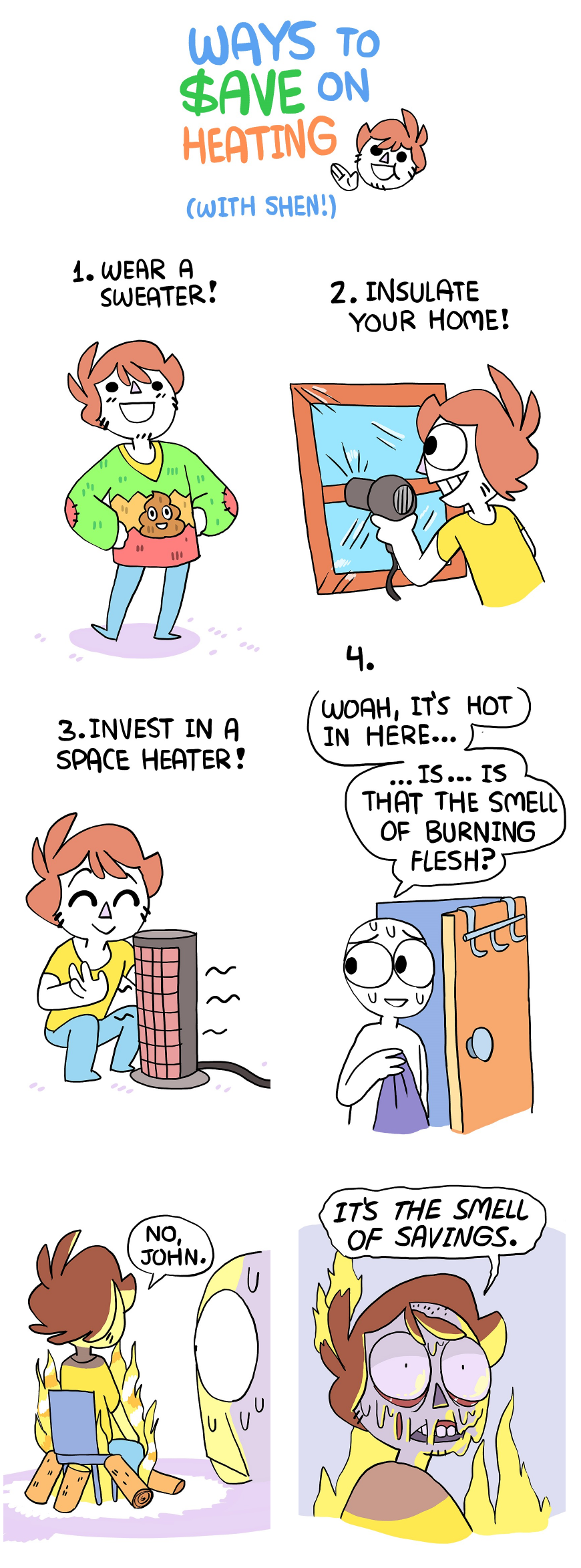 I love the smell of savings in the morning