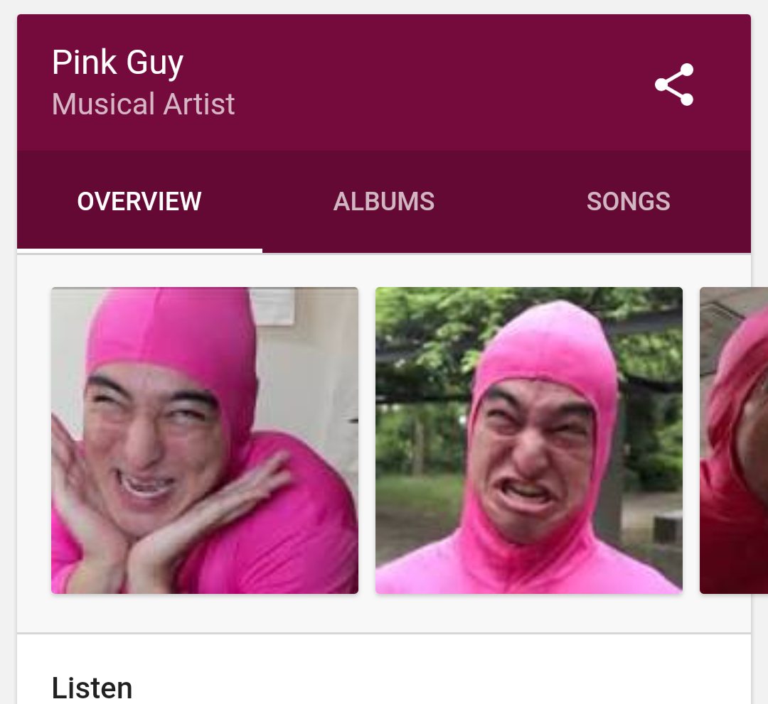 When someone ask my favorite musician