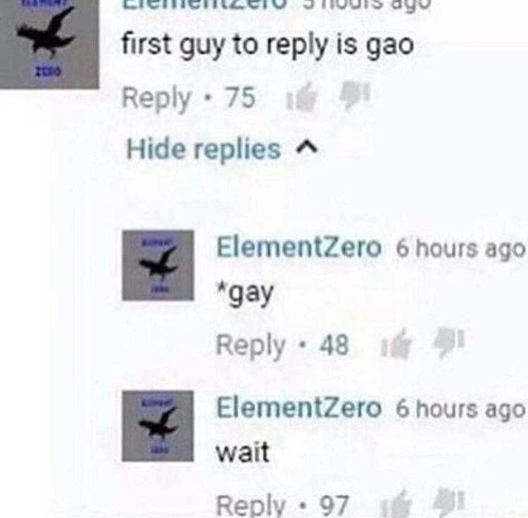 Congratulations, you've played yourself