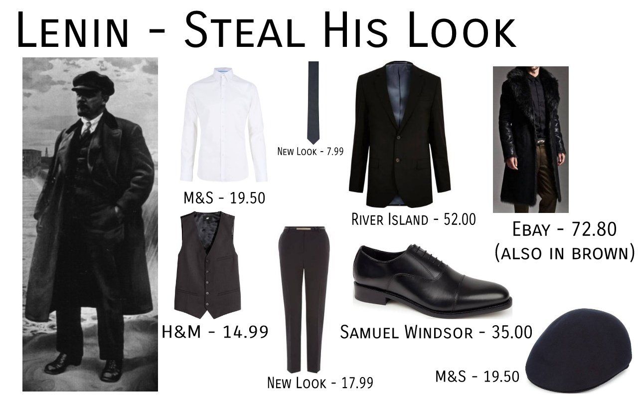 How to look like Mr. Stealyourmeansofproduction