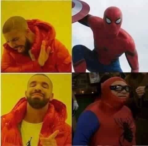 Spiderman's badass